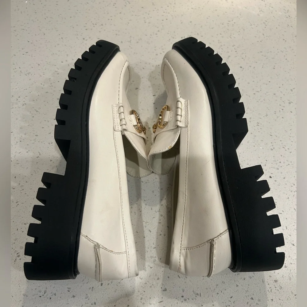 Open Edit Heather Platform Bit Loafers Sz 7.5 - Picture 9 of 12